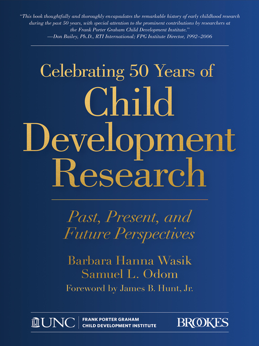 Title details for Celebrating 50 Years of Child Development Research by Barbara Wasik - Available